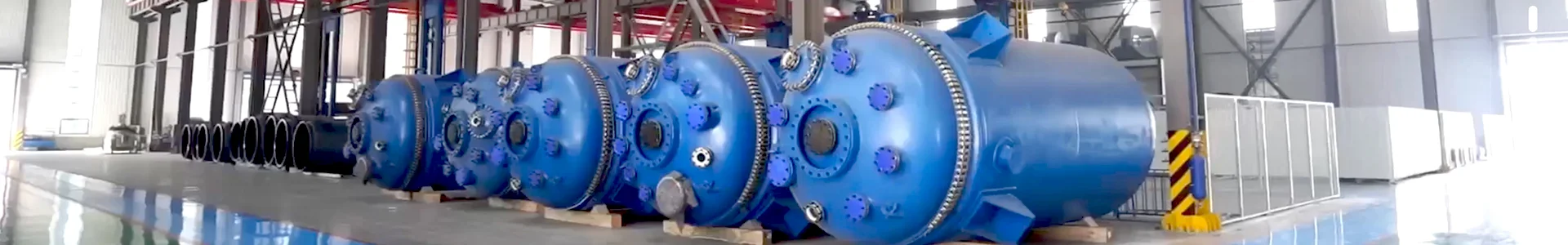 Reactor encamisado de media caña