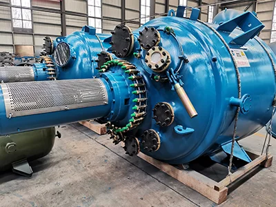 Reactor con revestimiento de vidrio tipo CE (cerrado)