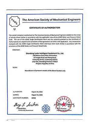 Certificaciones