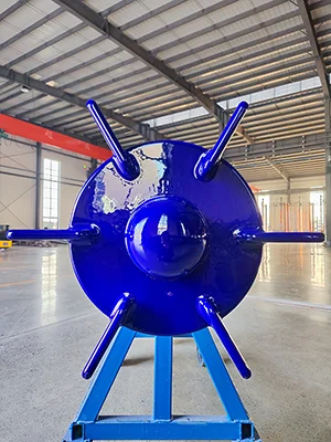 Agitador de turbina con revestimiento de vidrio
