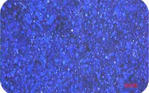 Vista microscópica de la superficie del esmalte con aumento de 1000×